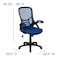 Flash Furniture Office Chair, Mesh, Blue HL-0016-1-BK-BL-GG - alternate 6